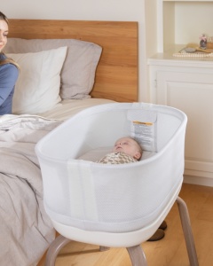 Patut co-sleeper Graco Eluma Nest Luna cu leganare automata si sistem inteligent de detectare a plansului - Img 12