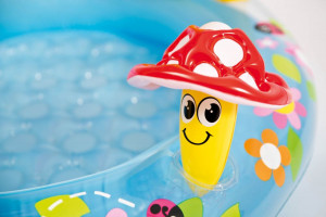 Piscina gonflabila pentru copii, Intex, Ciupercuta, 102 x 89 cm - Img 6