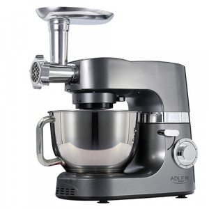 Robot de bucatarie planetar, Adler XXL 4 in 1, 2200 W, capacitate 7 L, mod Pulse, 4 functii, inox, AD-4221, BM-600 - Img 4
