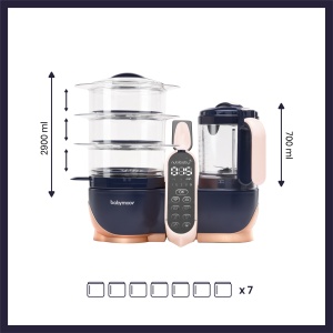 Robot multifunctional Babymoov 5 in 1 Nutribaby (+) XL - Img 11