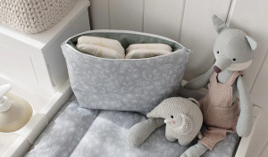 Saltea De Infasat Bebe, pentru Cot Top Changer, Woodies, Boho, 72 x 47 cm, din poliester, rezistent la apa - Img 3
