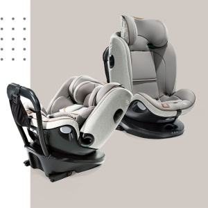 Scaun auto i-Size Joie i-Spin Grow 360° R Signature, 40-125 cm, Oyster, testat ADAC si certificat R129 - Img 15