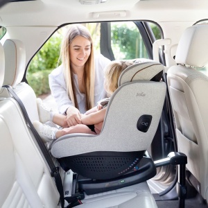 Scaun auto Joie i-Quest Signature Carbon, nastere-105 cm, certificat R129 - Img 2