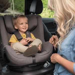 Scaun auto rotativ Nuna i-Size TODL next Caviar, 40-105 cm, testat ADAC - Img 3