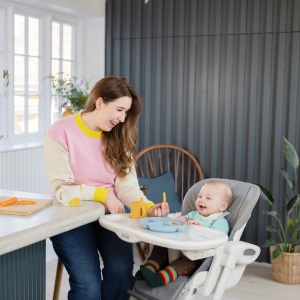 Scaun de masa Joie Mimzy Recline Arctic, nastere - 15 kg - Img 4