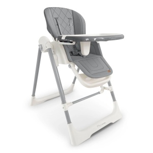 Scaun de masa reglabil, multifunctional, 3in1, transformabil in leagan, Nukido, Elite, Gri - Img 2