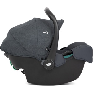 Set 3 in 1 - Carucior Hot Mom Premium Negru 2 in 1, Landou, Parte sport + Scoica auto pentru copii, Joie, i-Snug 2, cu tetiera reglabila, 40-75 cm, Moonlight - Img 7