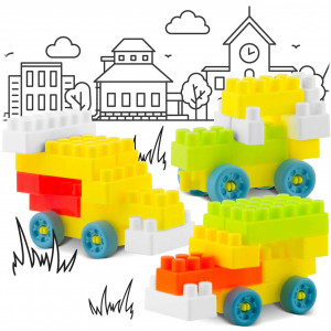 Set 300 de Cuburi de construit, Ricokids, RK-761, Create Your Dream Tower - Img 4