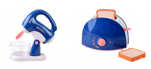 Set de jucarii pentru bucatarie, Toaster, Mixer, cu accesorii - Img 6