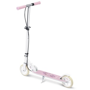 Trotineta pentru copii, cu 2 roti, tip urban, frana de mana, Ricokids, Kodi, Greutate maxima utilizator 50 Kg, Ballerina - Img 3