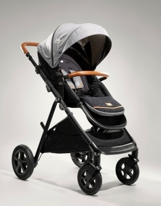 Carucior pentru copii multifunctional 3 in 1 Joie Finiti Signature Carbon (Carucior Finiti Carbon+ Landou Ramble XL Carbon+ Scoica i-Level Recline Carbone) - Img 8
