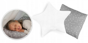 Casuta de joaca pentru copii, cu fereastra, buzunar 2 perne, lampa LED, 107 x 116 x 110 cm, Ricokids, Gri - Img 3