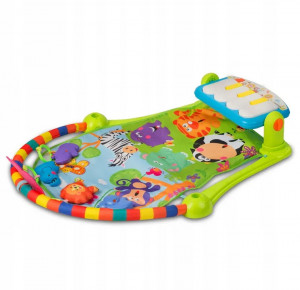 Covoras educational pentru copii, XXL, 3in1, interactiv, cu pian multifunctional detasabil, 24 melodii, Ricokids, 7316 - Img 2