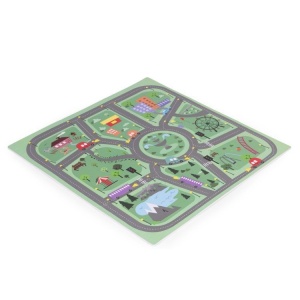 Covoras Mare Din Spuma Pentru Copii, 90,5 x 90,5 cm, Oras, 21 bucati, EcoToys, ECOEVA021 - Img 3