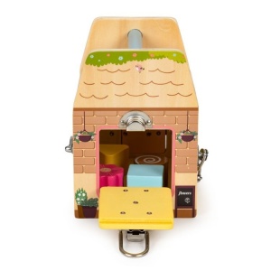 Cub Educativ Pentru Copii, Din Lemn, Sortare De Blocuri, EcoToys - Img 7