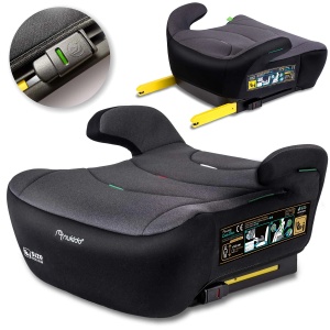 Inaltator auto pentru copii, cu isofix, Nukido, Louis, i-Size, 125 - 150 cm, 710201 - Img 1