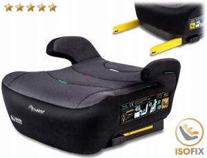 Inaltator auto pentru copii, cu isofix, Nukido, Louis, i-Size, 125 - 150 cm, 710201 - Img 11