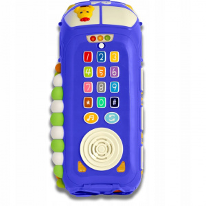 Jucarie educativa Autobuz RK-741 Ricokids, sprijina dezvoltarea abilitatilor motorii si invatarea, 34 x 14 x 15,5 cm, Albastru - Img 6