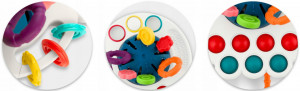 Jucarie senzoriala pentru copii, Caracatita, compacta, ergonomica, cu proeminente, Ricokids, RK-750 - Img 7