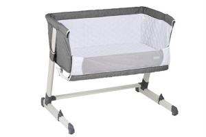 Patut co-sleeper 2 in 1 BabyGo Together Grey - Img 3