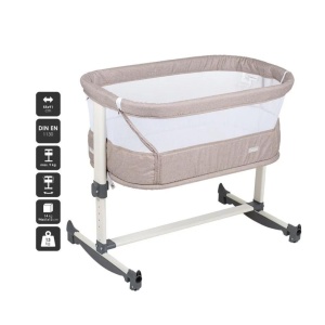 Patut co-sleeper BabyGo Vivaldi Beige - Img 4