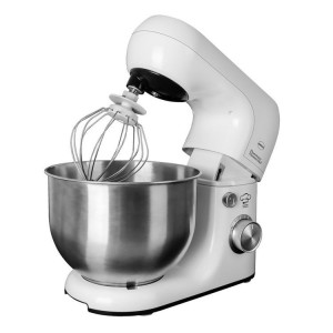 Robot de bucatarie planetar, ELDOM WRK 1200, 3 in 1, 1500 W, 8 viteze, funtie turbo, capacitate bol 5 L, Alb