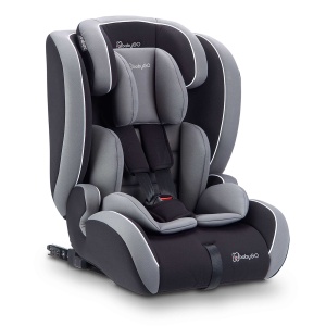 Scaun auto BabyGo i-Size FreeFix Grey, 76-150 cm, certificat R129 - Img 1