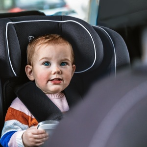 Scaun auto BabyGo i-Size FreeFix Grey, 76-150 cm, certificat R129 - Img 9