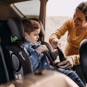 Scaun auto BabyGo SafeChild2 Black, 100-150 cm, certificat R129 - Img 11