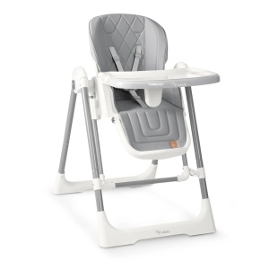 Scaun de masa reglabil, multifunctional, 3in1, transformabil in leagan, Nukido, Elite, Gri - Img 3