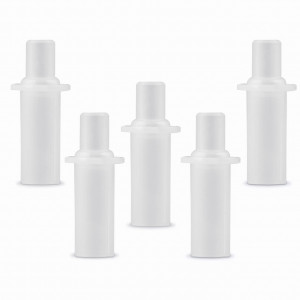Set 5 Mustiucuri de rezerva pentru Etilotest, reutilizabile, compatibile cu etilotest CA, AlcoFind