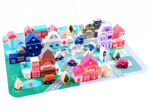 Set de constructie, City Puzzle, 135 de piese - Img 5