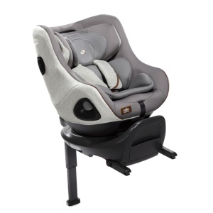 Set scaun auto rotativ i-Size Joie i-Harbour Signature Oyster, 40-105 cm + Baza i-Size i-Base Encore, testat ADAC si certificat R129 - Img 5