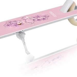 Trotineta pentru copii, cu 2 roti, tip urban, frana de mana, Ricokids, Kodi, Greutate maxima utilizator 50 Kg, Ballerina - Img 4