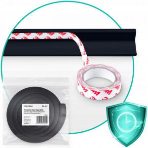 Banda De Spuma Pentru Protectie Mobilier, Autoadeziva, Pentru Siguranta Copiilor, Ricokids, 2 metri, Neagra - Img 4