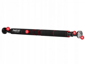 Bara pentru tractiuni, reglabila, 60 - 85 cm, sarcina 150 kg, Neo-Sport, NS-311 - Img 2
