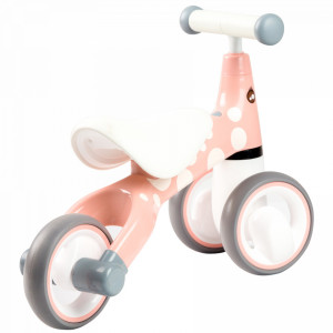 Bicicleta de echilibru, cu 3 roti, pentru interior / exterior, Ecotoys, Flamingo, pentru copii, 12 - 36 luni, sarcina maxima 20 kg - Img 4