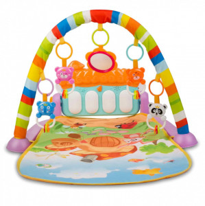 Covoras educational pentru copii, XXL, 3in1, interactiv, cu pian multifunctional detasabil, Ricokids, 7315 - Img 4