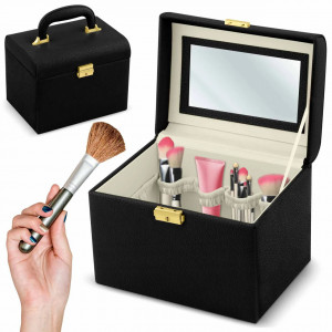 Cutie Pentru Cosmetice Massido MS-706, Neagra - Img 5