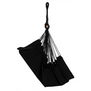 Hamac Brazilian De Gradina Tip Scaun, 115 x 95 cm, Sarcina Max 150kg, Pentru Casa si Gradina, Modern Home, Negru - Img 4