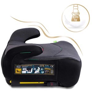 Inaltator auto pentru copii, cu isofix, Nukido, Louis, i-Size, 125 - 150 cm, 710201 - Img 2