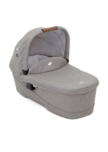 Joie - Carucior pentru copii multifunctional 3 in 1 Versatrax Gray/i-Snug Lagoon (Carucior Versatrax Gray Flannel+ Landou Ramble Gray Flannel+ Scoica i-Snug Lagoon) - Img 2