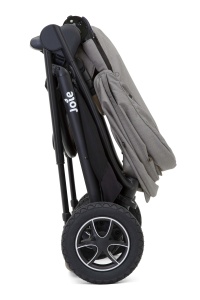 Joie - Carucior pentru copii multifunctional 3 in 1 Versatrax Gray/i-Snug Lagoon (Carucior Versatrax Gray Flannel+ Landou Ramble Gray Flannel+ Scoica i-Snug Lagoon) - Img 9