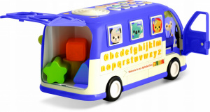 Jucarie educativa Autobuz RK-741 Ricokids, sprijina dezvoltarea abilitatilor motorii si invatarea, 34 x 14 x 15,5 cm, Albastru - Img 7