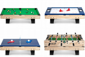 Masa de multi-joc, Neo-Sport, 4in1, Foosball, Biliard, Air Hockey, Ping Pong, NS-800 - Img 8