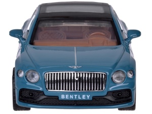 Masinuta metalica de colectie, pentru copii, Bentley Flying Spur Hybrid , 1:38, cu sunete, lumini, Albastra, ZA5052 - Img 4