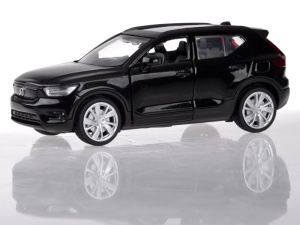 Masinuta Metalica Volvo XC40 Reincarcabila, 1:32, cu sunete, lumini, Neagra, ZA4614 - Img 7