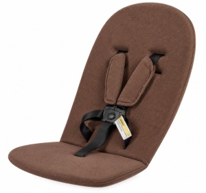 Perniță pentru cărucior Hot Mom Premium și 360, cu protecții centuri – Maro
