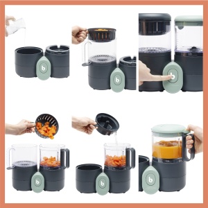 Robot multifunctional Babymoov 4 in 1 Nutribaby ONE - Img 8