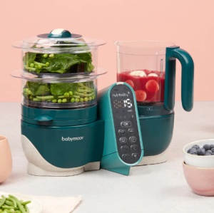 Robot multifunctional Babymoov Nutribaby + 6 in 1 Opal Green - Img 3